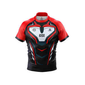 2023 ropa deportiva personalizada entrenamiento Rugby Jersey transpirable de talla grande uniforme de fútbol americano Springbok Rugby camisetas - Product Image 1