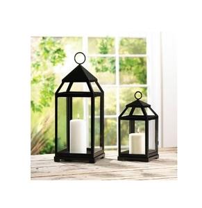 Faroles de Metal Dorado con Grabados Marroquíes, Perfectos para la Festividad del Ramadán, el Eid Mubarak y Decoración Cultural del Hogar - Product Image 4