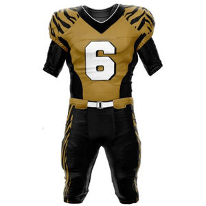 Dernière conception 2025 nouvelle saison maillots cousus maillots de football américain pour 32 équipes broderie uniforme de football américain - Product Image 5