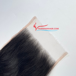MEGA VENTA 2025 Extensiones de cabello con cierre de encaje 100% Cabello humano vietnamita de alta calidad Sin caída Sin enredos - Product Image 6