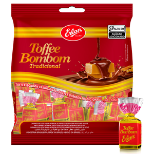 Caramelos clásicos de tofe de 100g, dulces con sabor a chocolate duro en caja tradicional, deliciosos para momentos dulces - Product Image 1