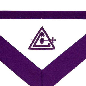 Masonic Regalia Master Bordado Consejo Delantal Categoría de producto premium Pasado Ilustre Maestro Consejo Delantal - Product Image 3