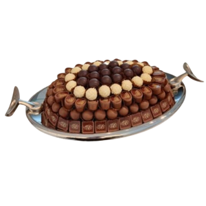 Plateau à chocolat design élégant Chocolats en métal argenté de première qualité Plateau de service pour les mariages et la décoration intérieure à un prix raisonnable - Product Image 1