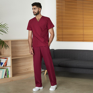 Uniformes Médicos de Hospital, Conjuntos de Uniformes de Poliéster y Algodón de 160 GSM para Clínicas y Personal de Enfermería - Product Image 6