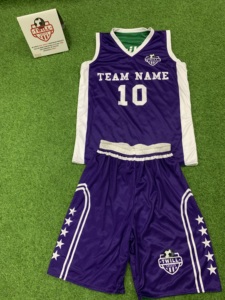 Maillot de basket-ball col en V personnalisé pour hommes, impression par sublimation pure, haut d'uniforme de basket-ball en maille grande taille - Product Image 6