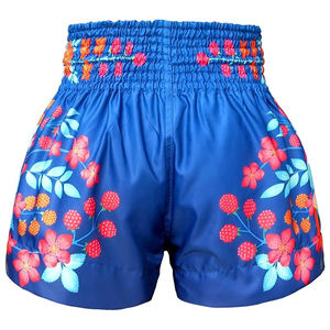 Shorts de MMA et de Muay Thai en gros directement de l'usine, logo personnalisé, OEM ODM, faible MOQ, approvisionnement mondial, sublimation et broderie - Product Image 2