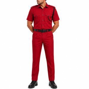 Uniforme de sécurité Premium Guard pour hommes et femmes, polo à manches longues et pantalon assorti pour une utilisation quotidienne en extérieur - Product Image 1