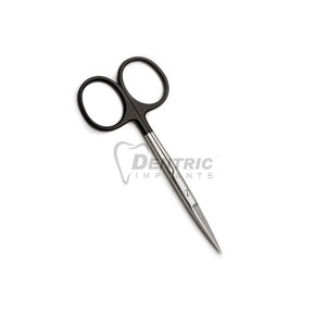 Tijeras de ojo curvadas y rectas Instrumentos oftálmicos microquirúrgicos con logotipo personalizado OEM disponible - Product Image 5