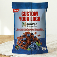 Sachets refermables en Mylar personnalisés, résistants aux enfants, pour l'emballage de snacks, fruits secs, chips et plus – Vente chaude