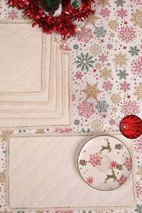 Tablecloth Set for Dining Table Water Proof Table <b>Dust</b> Proof Spillproof Soil Resistant Cotton Linen Rectangle Table <b>Cloths</b> OEM - Product Image 4