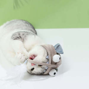 New Eco-Friendly Modern Interactive Self Catnip Cat Teaser <b>Mouse</b> <b>Toy</b> with Feather Head Design for Cats - Product Image 5