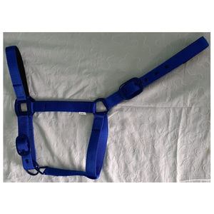 Nouvelle arrivée en cuir véritable cheval licou Durable rembourré course en gros équestre licou - Product Image 1