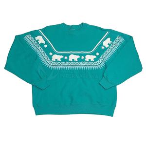 Ropa de moda Sudaderas bordadas personalizadas Diseño personalizado Sudaderas bordadas de manga larga - Product Image 1