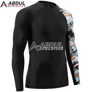 Camiseta de Protección Solar para Hombre, Manga Larga, Secado Rápido, Tejido Elástico, Perfecta para Surf, Gimnasio y Entrenamiento Deportivo - Product Image 3