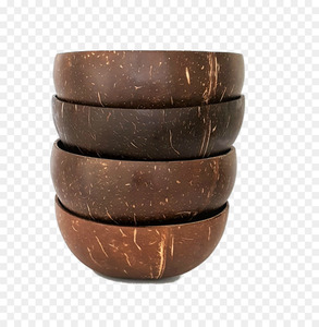 Bol et cuillère en coquille de noix de coco avec Logo Laser, en coquille de noix de coco de haute qualité, fabriqué au Vietnam, vente en gros - Product Image 6