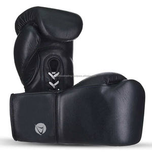 Guantes de combate personalizados profesionales para Kickboxing y entrenamiento de lucha Guantes de boxeo de cuero PU cómodos - Product Image 4