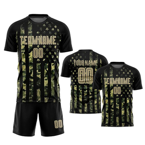 เสื้อฟุตบอลแบบมีสไตล์ชุดกีฬาแห้งเร็วพิมพ์โลโก้ได้ตามต้องการ - Product Image 5