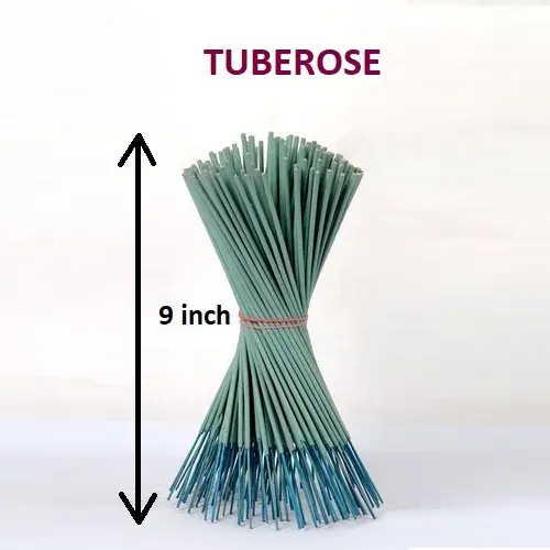 Natural Tuberose Incense Sticks Wholesale Supply at Leading Price ( Green)