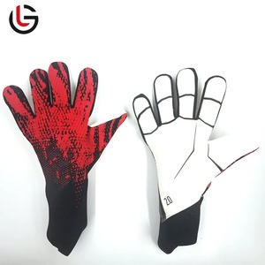 Wholesale GLOBAL LEATHER 100% High Quality Full-Finger Multifunctional Leather Goalkeeper <b>Gloves</b> Thickened <b>Latex</b> for Outdoor - Product Image 1