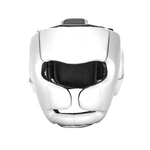 Casco Multideportivo de alta calidad para boxeo Taekwondo Karate con cuero PC PVC PU Protector de cabeza de espuma sumergida - Product Image 1