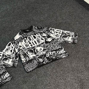 Camisetas bordadas para hombre a precio razonable, gran oferta, diseños personalizados, patrón sólido, seda/algodón, estilo de calle principal - Product Image 2