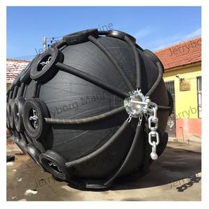 Ailes en caoutchouc marines ISO 17357 avec chaîne et <span class=keywords><strong>filet</strong></span> de pneu pour ailes navire à navire et navire à port - Product Image 6