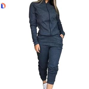 ชุดวอร์ม2ชิ้นสำหรับผู้หญิงโลโก้แบบกำหนดเองสไตล์ฤดูร้อน - Product Image 5