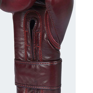 Vintage 8 10 12 14 16oz profesional Kick Boxing Guantes PU Karate Muay Thai Guantes MMA Sanda Training De Boxeo - Product Image 3