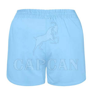 Short de course sans couture taille haute pour femmes Doublure en maille confortable de haute qualité Design respirant bleu à vendre - Product Image 6