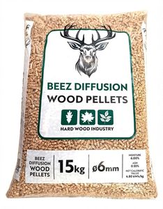 Pellets de Biomasa Combustible, Aprobados por EPAL, Certificados ENplus A1, 100% Madera de Pino, 6 mm de Diámetro, 0.7% de Ceniza, 10% de Humedad, Sistemas de Calefacción - Product Image 4