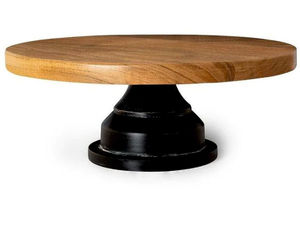 Soporte Redondo para Pastel de Madera Hecho a Mano por Diseñadores, Apto para Lavavajillas, Marca M.A.HANDICRAFT para Suministros de Restaurantes y Hoteles - Product Image 4