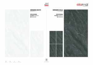 Carreaux de porcelaine brillants à surface infinie 600x1200, revêtement de sol de luxe de haute qualité - Product Image 4