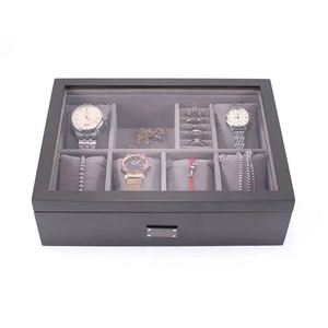 Joyero de madera sin terminar con cajones que bloquean el joyero de madera roja Bonito joyero de madera - Product Image 2