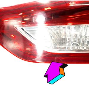 LUZ DE FRENO TRASERA DERECHA INTEGRADA EN LA PUERTA TOYOTA Auris Series (E180) 1ND-TV (12>18) - Product Image 6