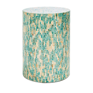 โต๊ะกาแฟทรงกลมสไตล์โบโฮ ทำจากมุกแท้ งานฝีมือระดับพรีเมียม เป็นมิตรกับสิ่งแวดล้อม ทนทาน หรูหรา ทันสมัย เฟอร์นิเจอร์ห้องนั่งเล่น ผลิตในเวียดนาม - Product Image 6