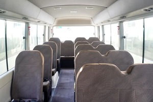 Bus de passagers diesel 4.0L M/T Clean 2025, transmission manuelle, toit surélevé, spécifications GCC, 150 km, prêt à l'exportation, 23 places - Product Image 5