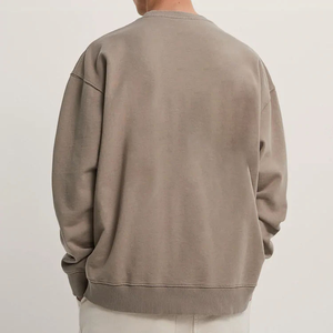 Sweat-shirt à col rond pour homme en coton lourd 100% Qualité de luxe Designer Streetwear surdimensionné Sweat-shirts à capuche grande taille - Product Image 2