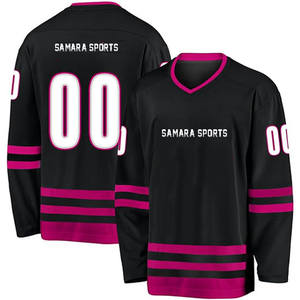 Nuevo diseño Uniforme de hockey Hockey Recién llegado Nivel internacional Campo de hielo Hockey Jerseys de hielo Sublimación personalizada - Product Image 1