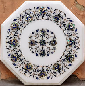 Juego de mesa de centro de mármol blanco redondo moderno de lujo, mesas auxiliares de sofá para sala de estar, muebles para el hogar - Product Image 6