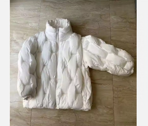 CONMR Fashion Veste d'<span class=keywords><strong>hiver</strong></span> pour hommes Manteau bouffant à motif tissé élégant avec isolation thermique pour le temps froid et les tenues urbaines - Product Image 5