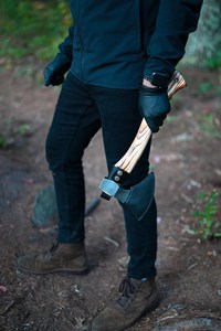 Handmade Damascus Steel Pizza <b>Axe</b> with Wood Handle Custom Logo Outdoor <b>Camping</b> Hatchet Factory Direct Supply drop shipping <b>axe</b> - Product Image 4