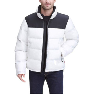 Veste matelassée à bulles en duvet pour homme, design logo, hiver, extérieur, poids lourd, veste à bulles - Product Image 5
