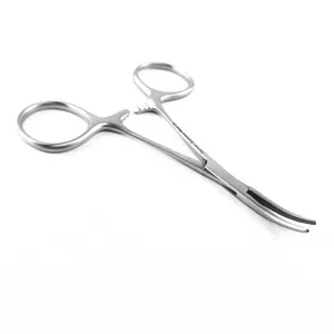 Stainless steel Curved Mosquito Forceps 12.5cm Wholesaler price Manufacturers Supplier in Pakistan Halsted mosquito forceps