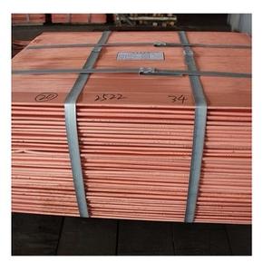 <b>Copper</b> <b>Cathodes</b> 99.97% Pure <b>Copper</b> Scrap Ingot Welding Service High Elongation Plate Customized Industrial Grade - Product Image 1