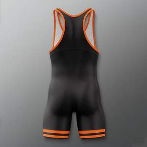 ชุดมวยปล้ำ TESPOO SPORTS คุณภาพดีที่สุด ผลิตตามสั่ง 100% โพลีเอสเตอร์ OEM ไซส์ใหญ่ แห้งเร็ว ออกแบบเองได้ พิมพ์ลายดิจิตอล - Product Image 2