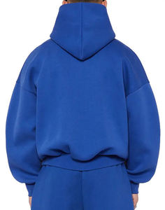 Sudadera con Capucha Extragrande de Invierno, Estilo Urbano, de Poliéster/Algodón, Personalizable, Lisa, Cortavientos, con Capucha, Estilo de Alta Costura - Product Image 2