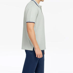 Uniforme de Empresa de Alta Calidad, 220 g/m², Poliéster y Algodón, para Hombre, Camisa con Logotipo Bordado Personalizado, Transpirable, de Secado Rápido y Ecológico - Product Image 4