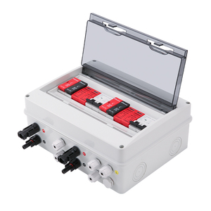 Scatola di Giunzione a Parete Impermeabile IP65 XIONGSOLAR 2 Ingressi 2 Uscite per Pannelli Solari Fotovoltaici con Portafusibili per Elettronica e Strumentazione - Product Image 5