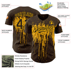 Camiseta de Béisbol para Hombre: Diseñada para Comodidad, Movilidad, Rendimiento, Malla Transpirable, Absorción de Humedad, Secado Rápido para Jugadores y Atletas - Product Image 2