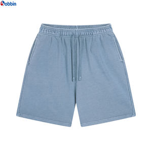 Pantalones Cortos Deportivos Personalizados para Hombre y Mujer, Pantalones Cortos Holgados de Algodón, Ropa Urbana, Logotipo de Bordado Personalizado, Pantalones Cortos para Correr - Product Image 2